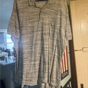 Classic Heather Gray Polo Shirt